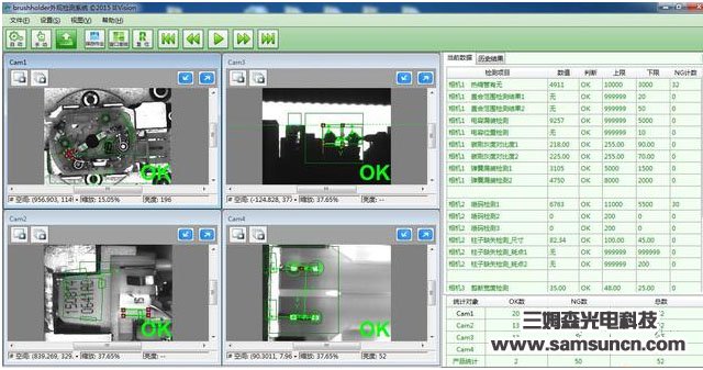 多相機檢測系統在汽車零件外觀檢測中的應用_samsuncn.com