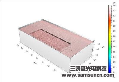 Depth measurement of laser engraving_samsuncn.com